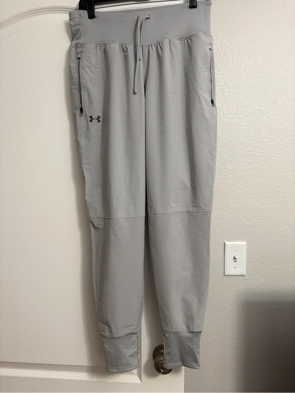 Under Armour Light Gray Womens Performance Joggers